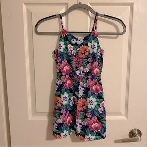 NWOT tropical print dress